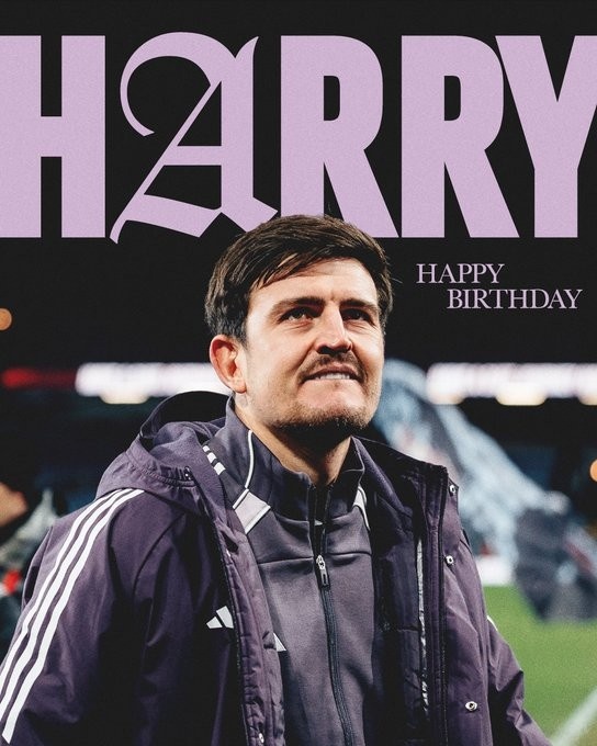 世界杯赛事回顾-Happy Harry！马奎尔今天33岁生日，俱乐部官推发文送祝福